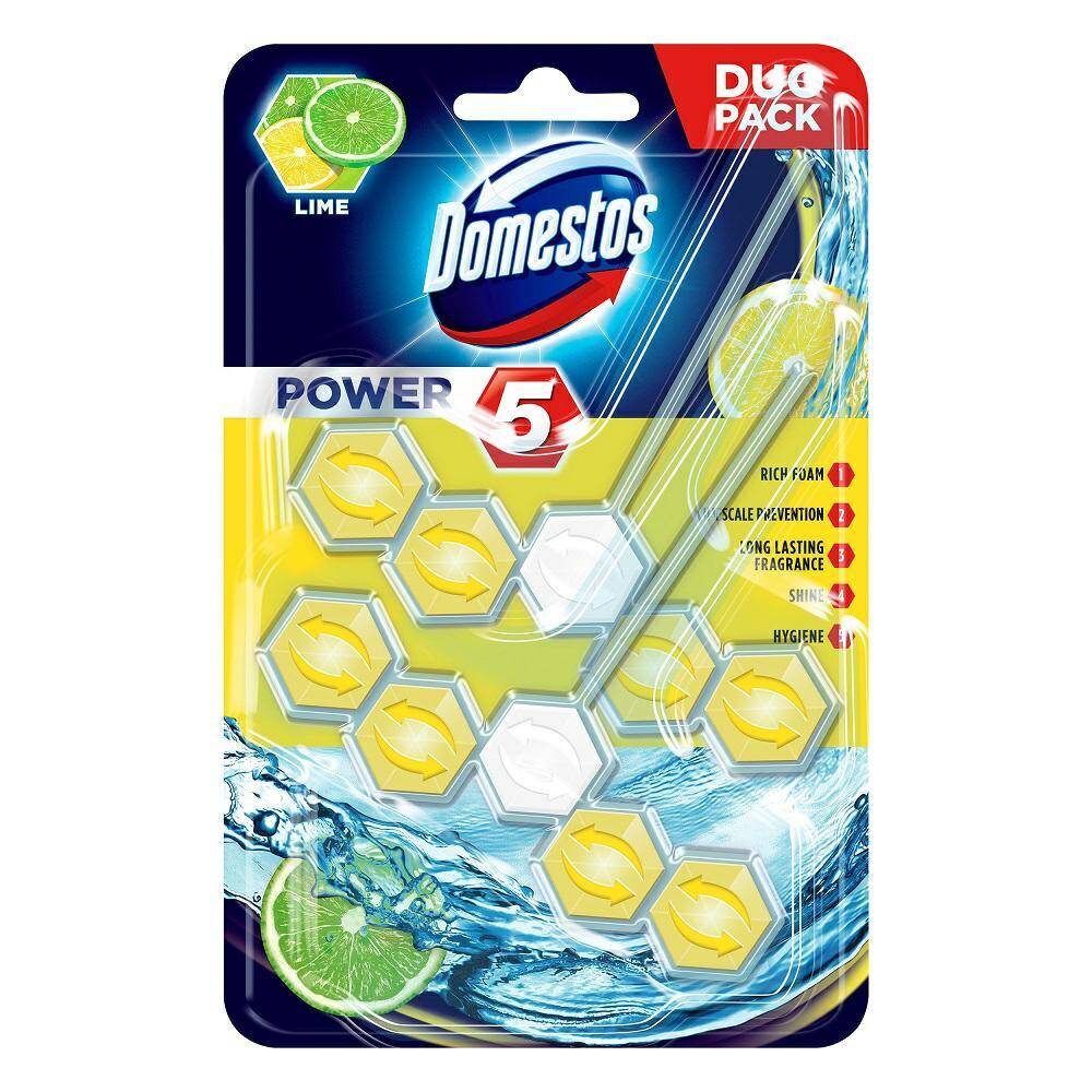ZAWIESZKA DO WC DOMESTOS 2x55G LIME