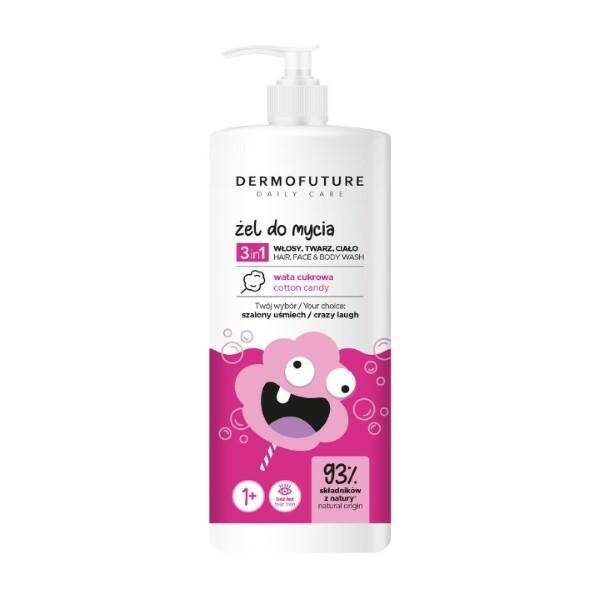 ŻEL DO MYCIA DF KIDS 500ML 3W1 WATA