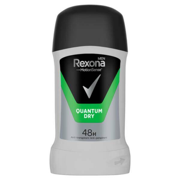 DEZODORANT REXONA STICK MĘSKI QUANTUM