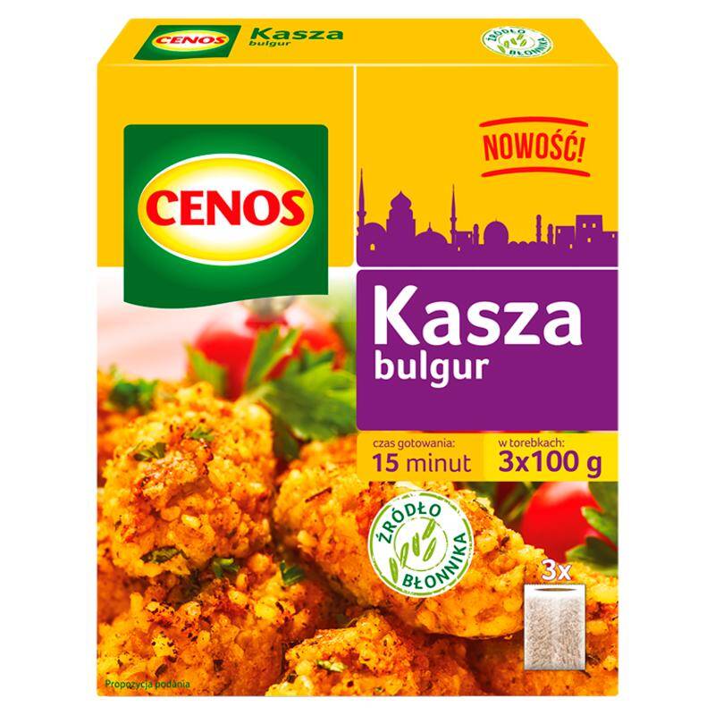 KASZA CENOS 300G BULGUR 3X100G 8878