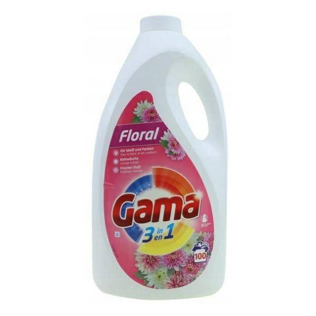 ŻEL DO PRANIA GAMA 4,5L FLORAL 100PRAŃ