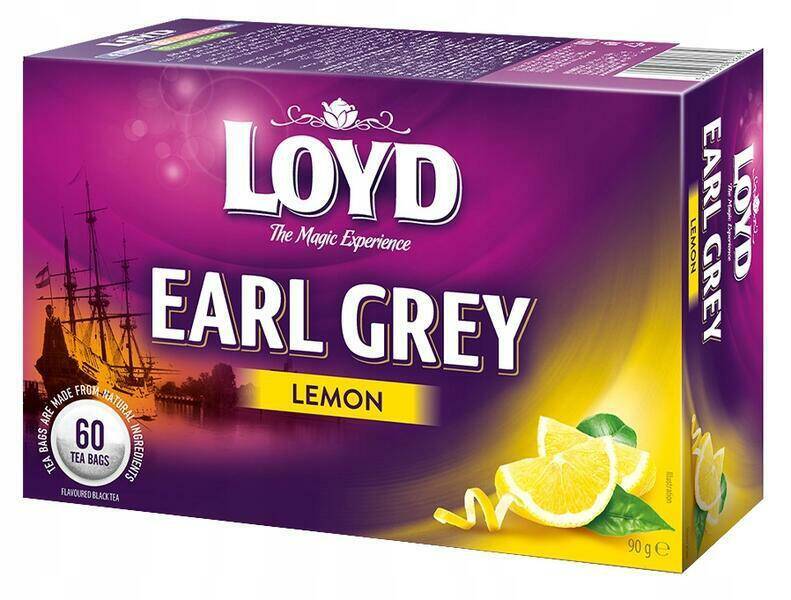 HERBATA LOYD A60 EARL GREY LEMON 8662