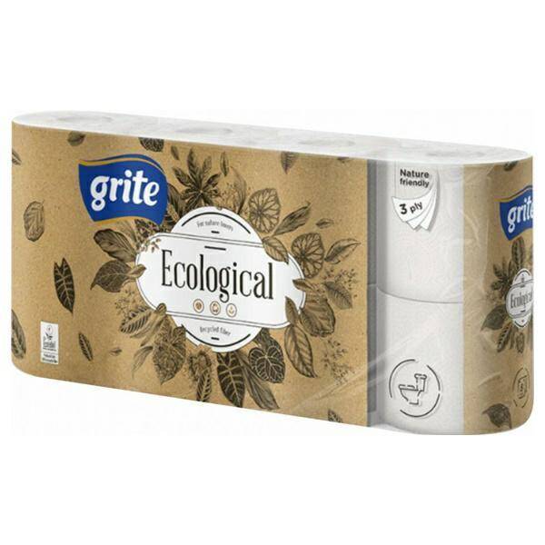 PAPIER TOALETOWY GRITE ECOLOGICAL A8