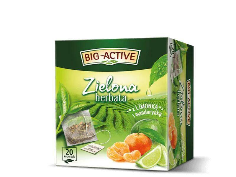 HERBATA BIGACTIVE A20 ZIELONA LIMONKA