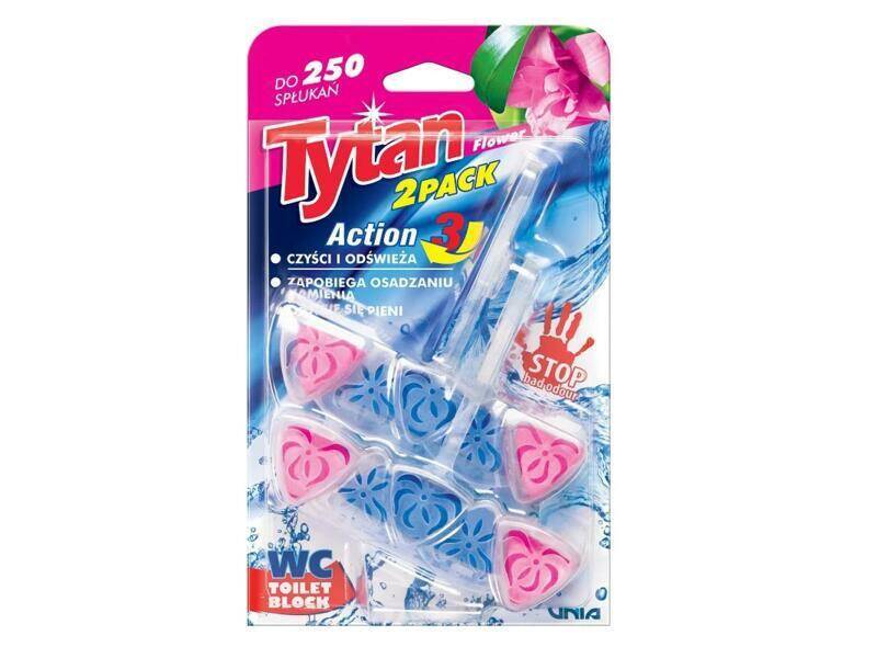 ZAWIESZKA DO WC TYTAN 2x40G ACTION3