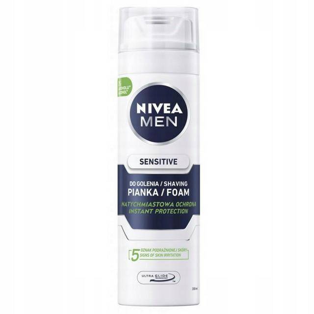 PIANKA DO GOLENIA NIVEA 200ML ŁAGODNA