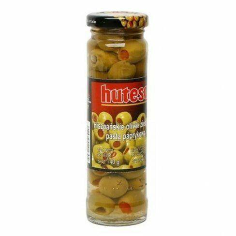 OLIWKI HUTESA 140G ZIELON Z PASTĄ