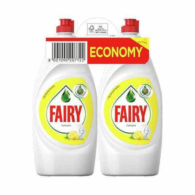 PŁYN DO NACZYŃ FAIRY 900MLX2 LEMON 7722