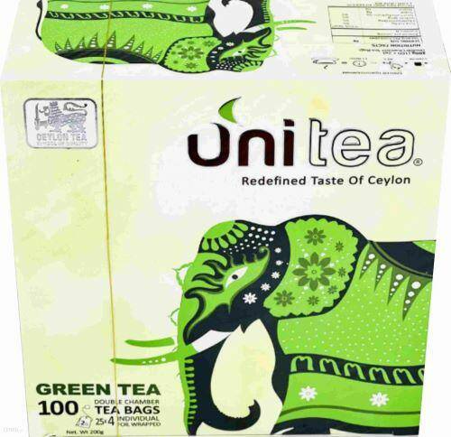 HERBATA UNITEA A100x2G GREEN TEA CLASSIC