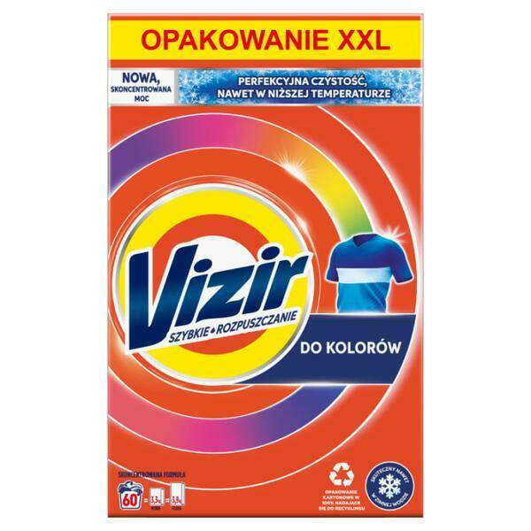 PROSZEK DO PRANIA VIZIR 3,3KG KOLOR