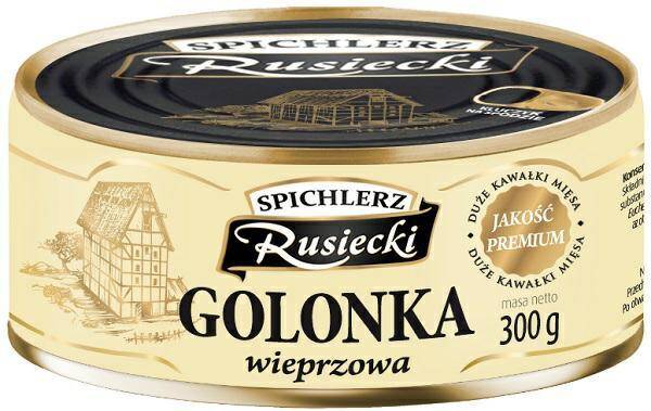 KONSERWA RUSIECKI 300G GOLONKA WIEPRZOWA