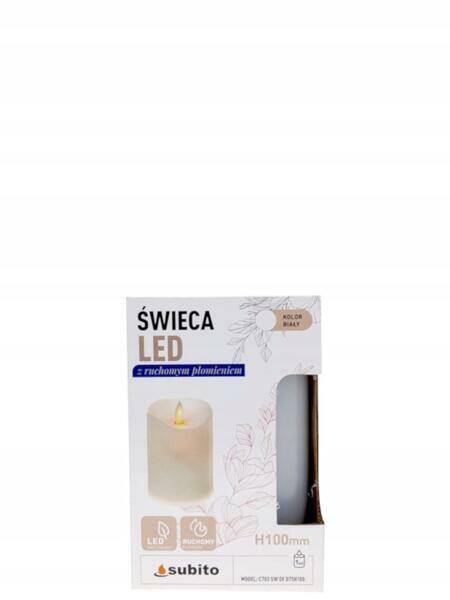 ŚWIECA LED SUBITO 100MM 8139