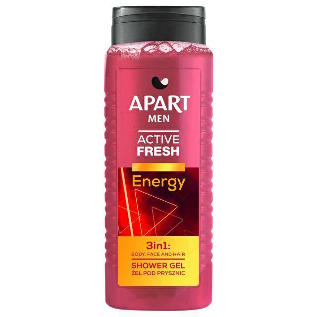 ŻEL POD PRYSZNIC APART 500ML MEN 3w1 AF