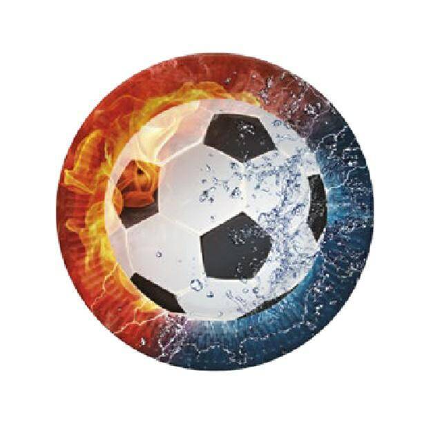 TALERZYK PAPIER 180MM A8 FOOTBALL ON
