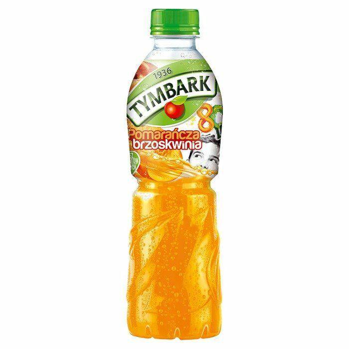 NAPÓJ TYMBARK 500ML POMARAŃCZA BRZOSKWIN