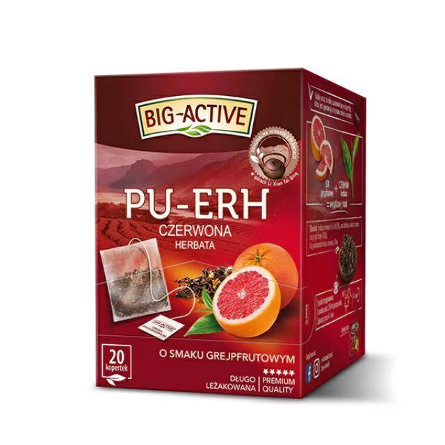 HERBATA BIGACTIVE A20 CZERWONA GREJPFRUT