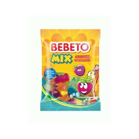 ŻELKI BEBETO 80G FRUIT MIX 8115