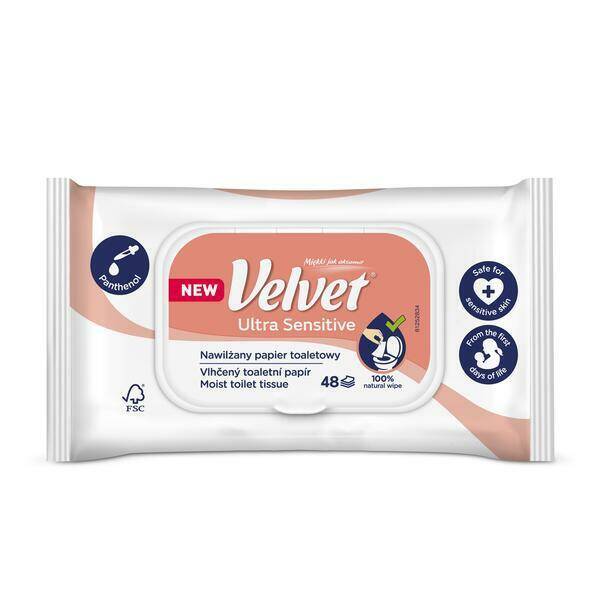 PAPIER NAWILŻANY VELVET ULTRA SENSITIVE
