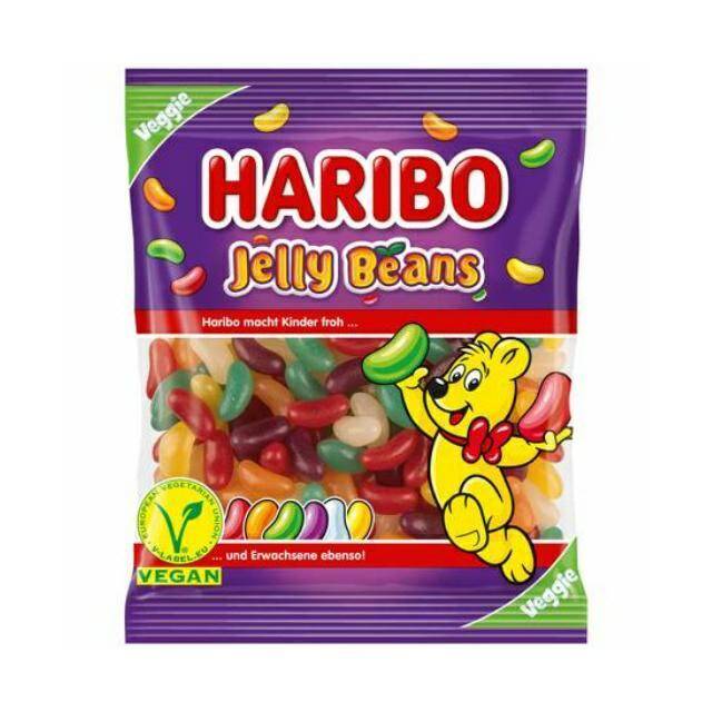 ZELKI HARIBO 160G JELLY BEANS IMP 6952