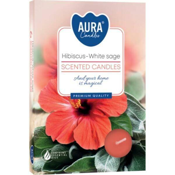 PODGRZEWACZ A6 P15-356 HIBISKUS BIAŁA