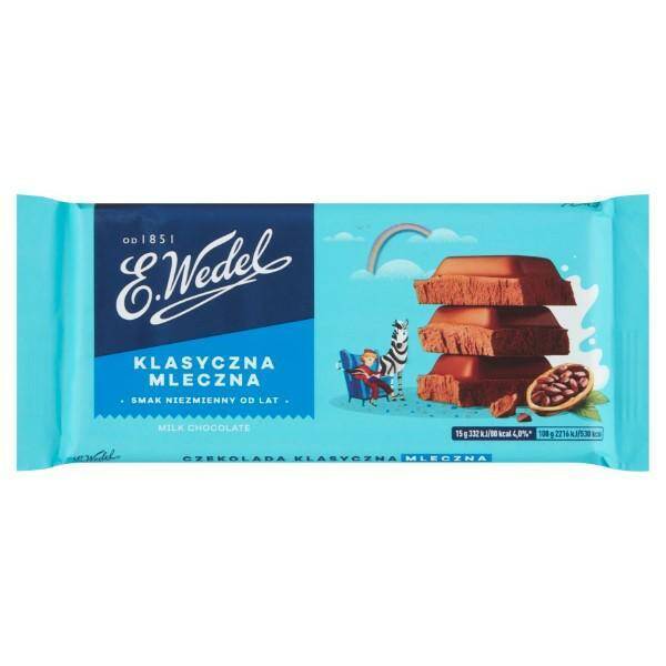 CZEKOLADA WEDEL 90G KLASYCZNA MLECZNA