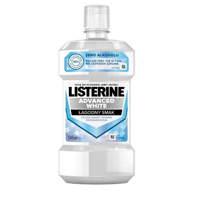 PŁYN DO UST LISTERINE 500ML ADVANCED