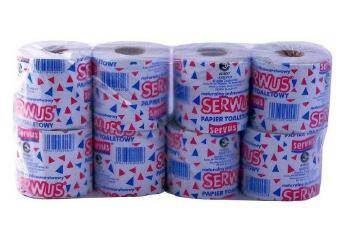 PAPIER TOALETOWY SERWUS A8 SZARY 0026