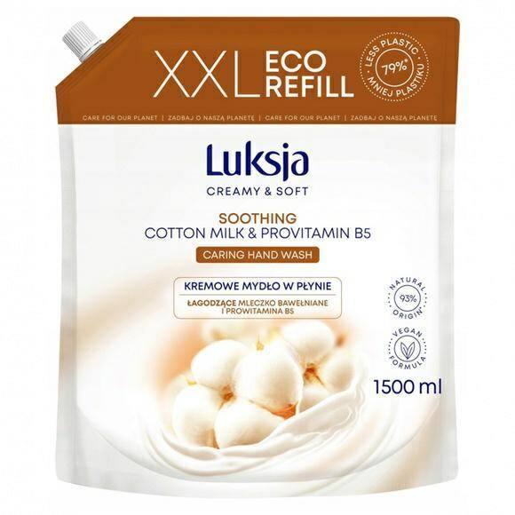 MYDŁO W PŁYNIE LUKSJA 1500ML ZAP