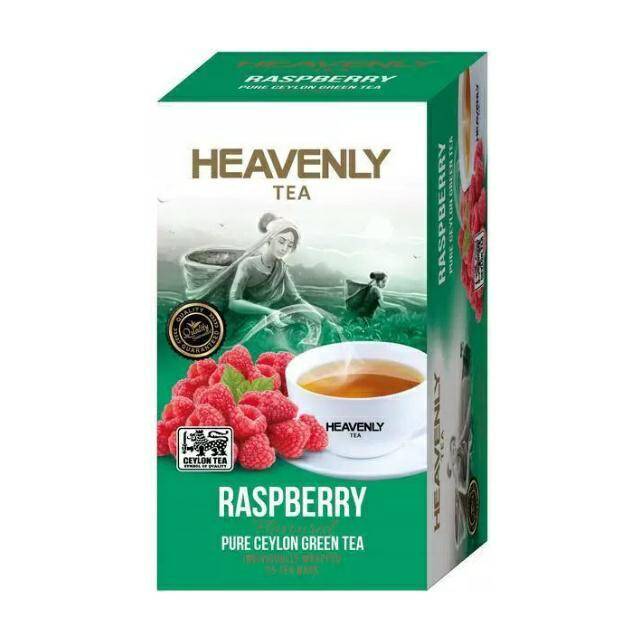 HERBATA HEAVENLY EX A25 RASPBERRY GREEN