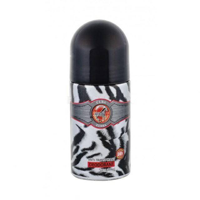 DEZODORANT CUBA 50ML ROLL ON WOMAN ZEBRA