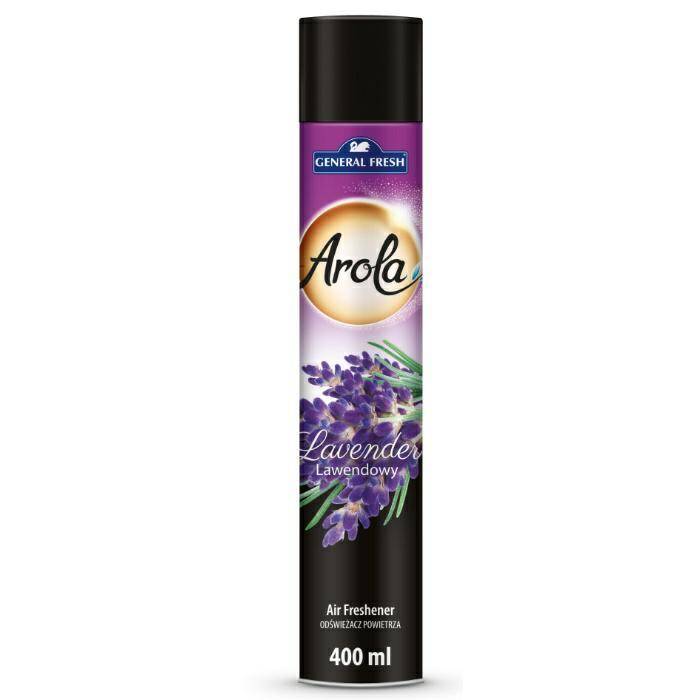 ODŚWIEŻACZ SPRAY AROLA 400ML LAWENDA