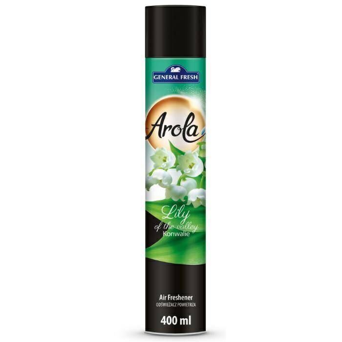 ODŚWIEŻACZ SPRAY AROLA 400ML KONWALIA