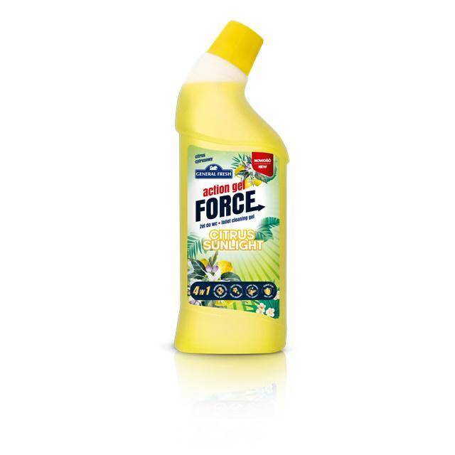 ŻEL DO WC ACTION FORCE 1L CITRUS SUNLIGH