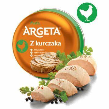 PASTA ARGETA 95G Z KURCZAKA 6705