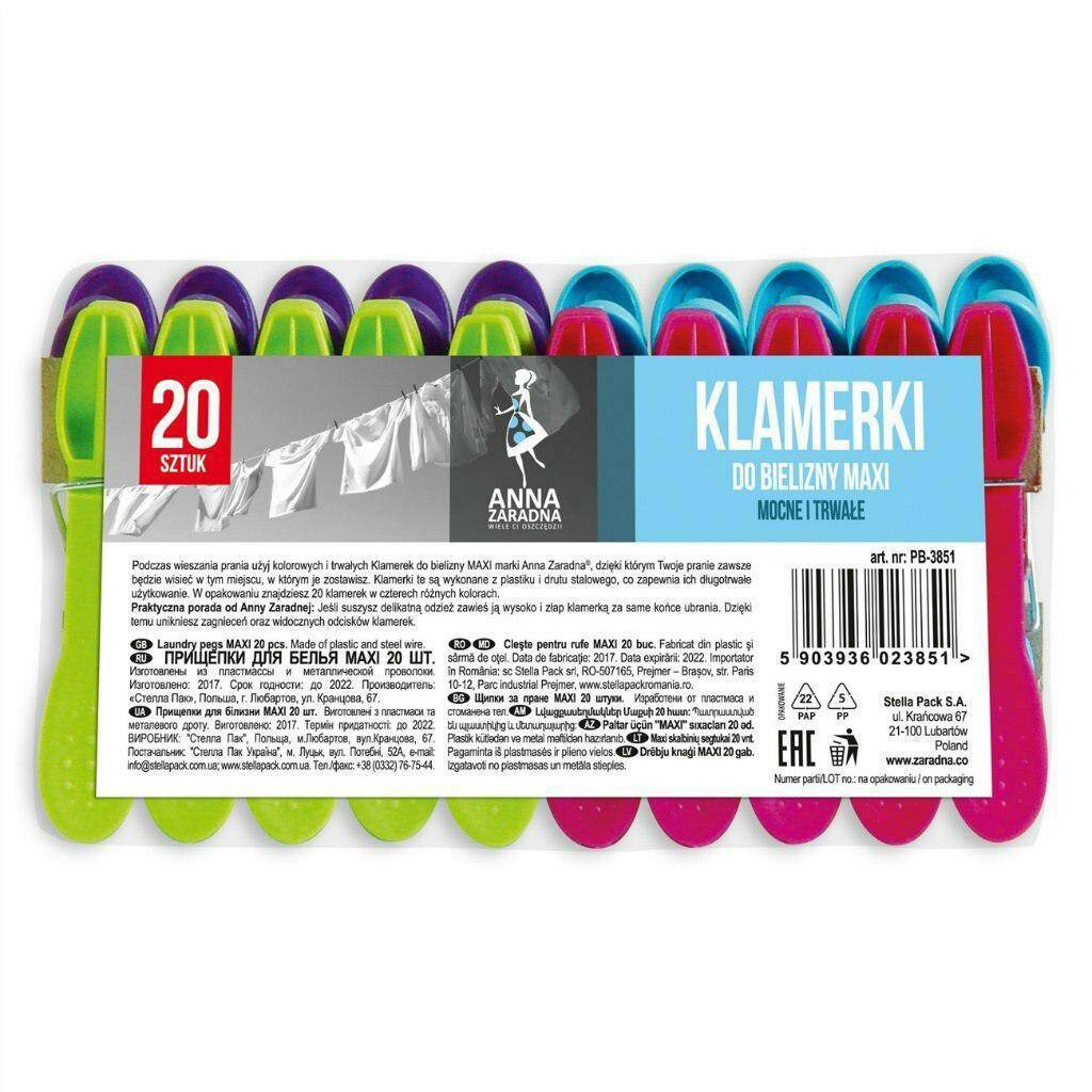 KLAMERKI DO BIELIZNY AZ A20 MAXI