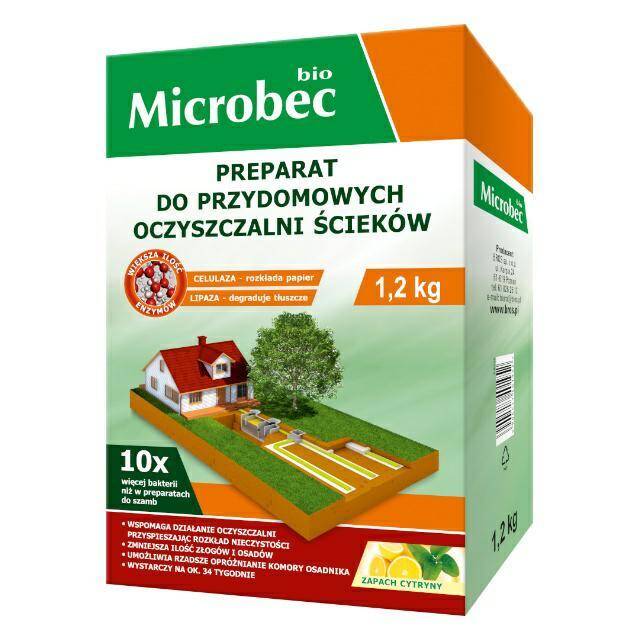 BROS MICROBEC PREPARAT DO SZAMB 1,2KG