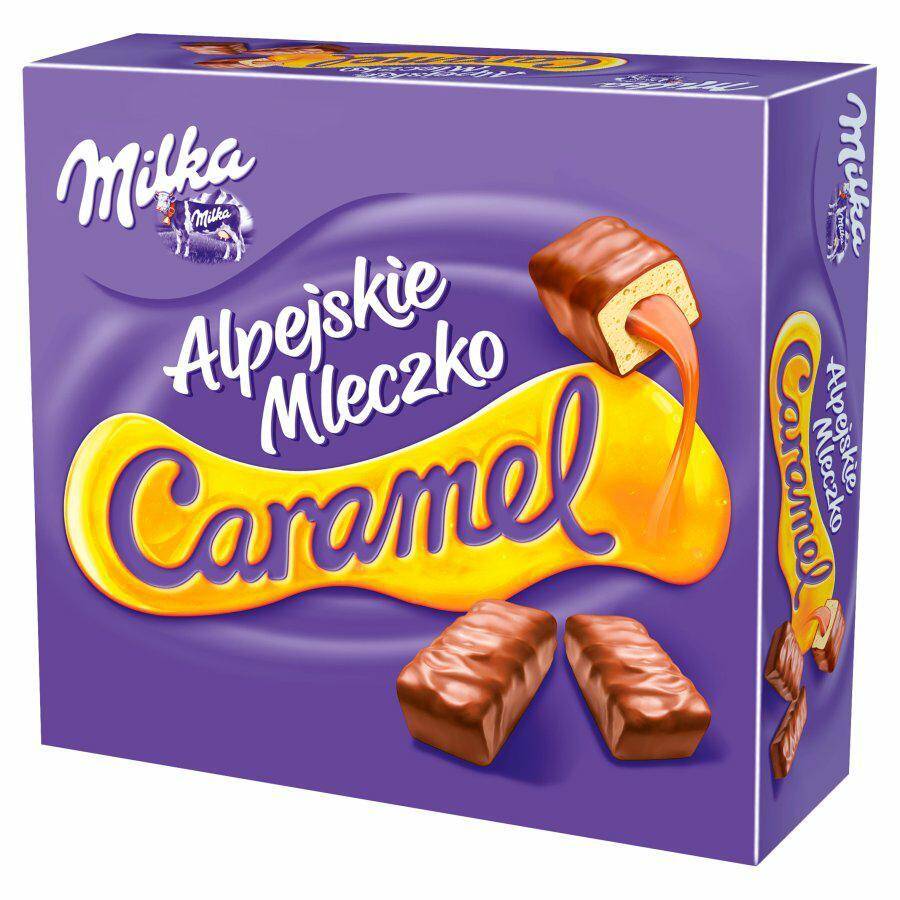 PTASIE MLECZKO MILKA 330G CARMEL