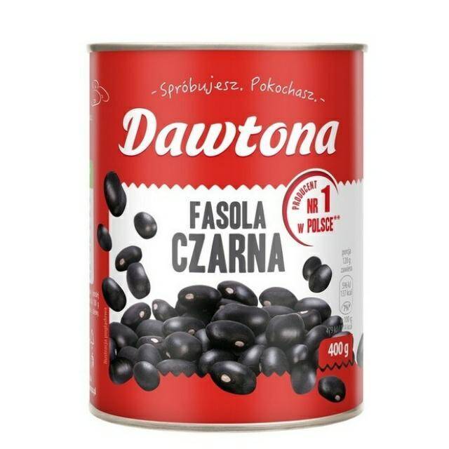 FASOLA DAWTONA 400G CZARNA 0322