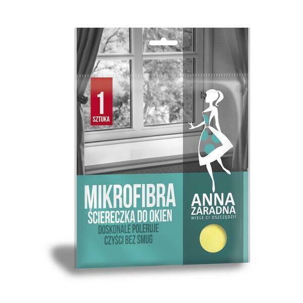 ŚCIERKA AZ MIKROFIBRA DO OKIEN 2602