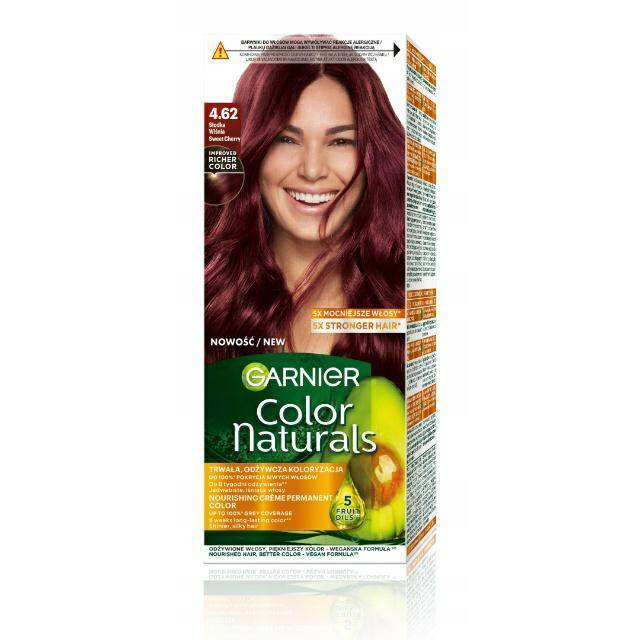 FARBA GARNIER COLOR NATURALS 4.62 SŁODKA
