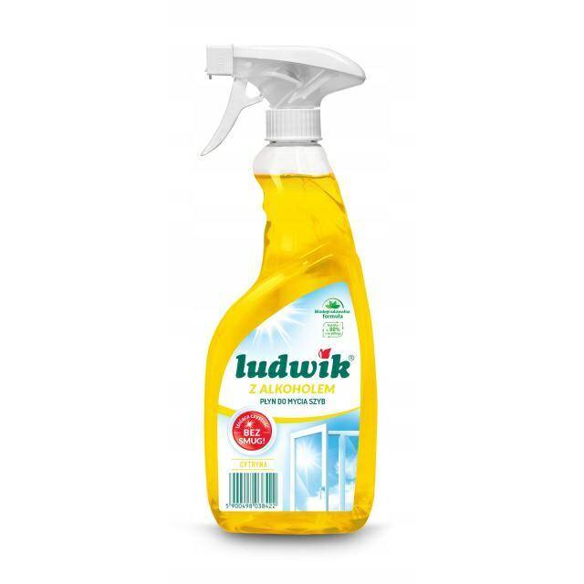 PŁYN DO SZYB LUDWIK 600ML LEMON ALKOHOL