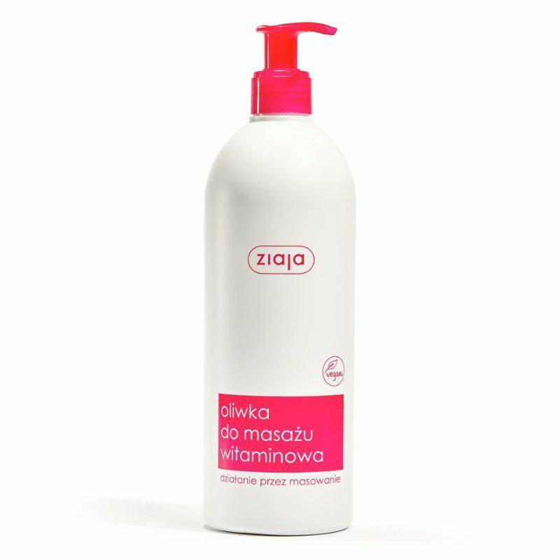 OLIWKA ZIAJA DO MASAŻU 500ML WITAMINOWA