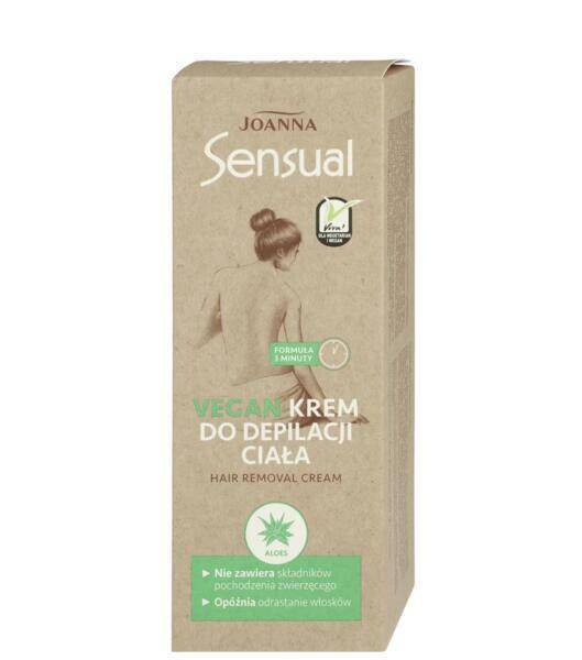 KREM DO DEPILACJI CIAŁA SENSUAL VEGAN