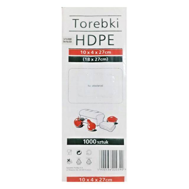 TOREBKI HDPE 10X4X27 A1000