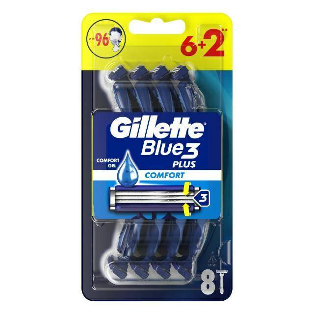 MASZYNKA GILLETTE BLUE3 A6+2 COMFORT
