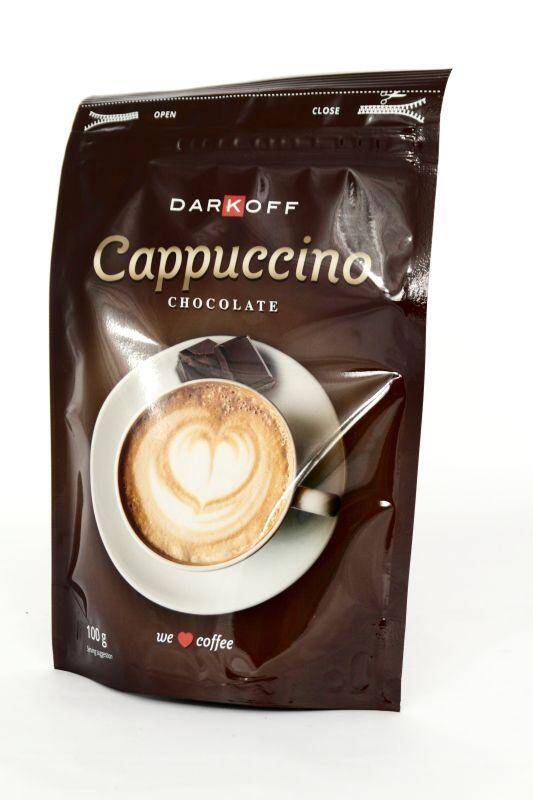 KAWA CAPPUCCINO DARKOFF 100G CZEKOLADA