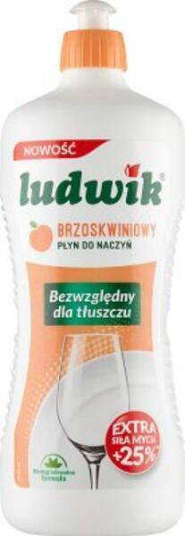 PŁYN DO NACZYŃ LUDWIK 900G BRZOSKWINIOWY