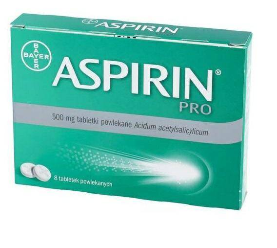 TABLETKI ASPIRIN PRO A8 0190