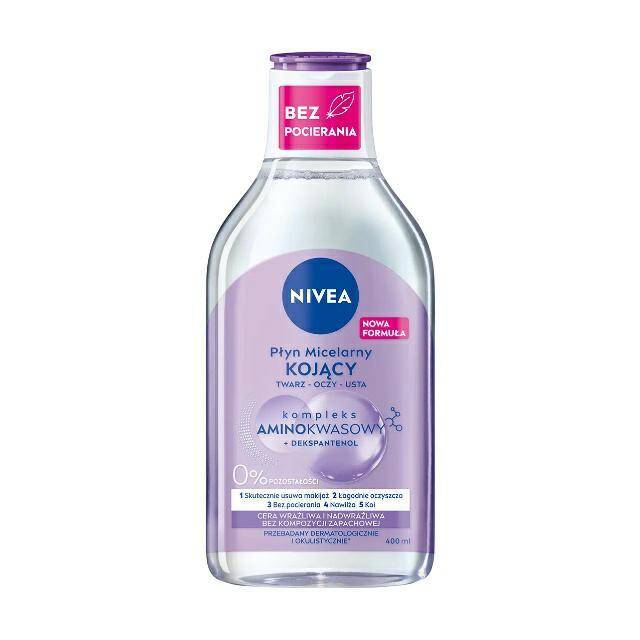 PŁYN MICELARNY NIVEA 400ML CERA WRAŻLIWA