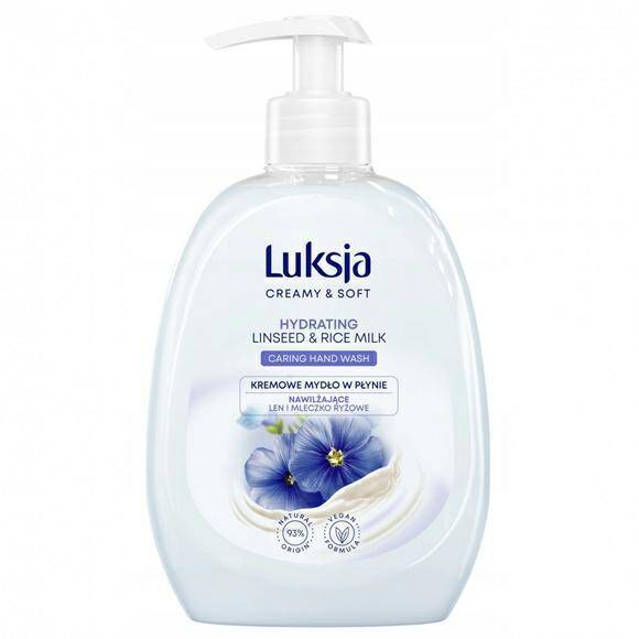 MYDŁO W PŁYNIE LUKSJA 500ML DOZ LINSEED